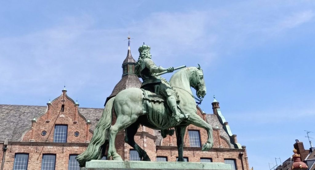 Kurfürst Johann Wilhelm II. auf dem Marktplatz, Düsseldorf